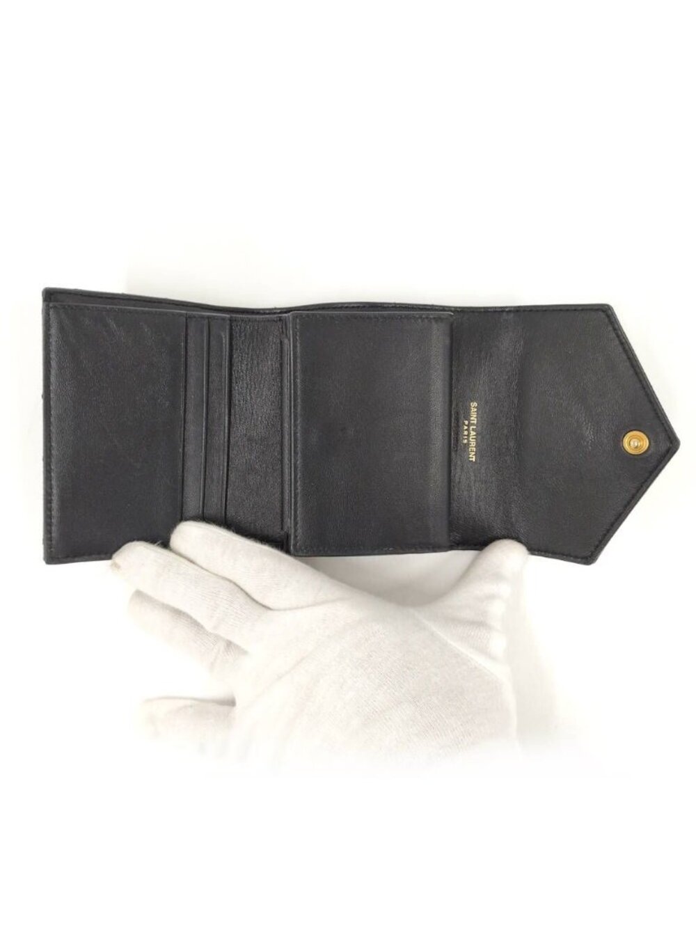 Saint Laurent Wallet Cassandra Multi Fold - Picture 2 of 8